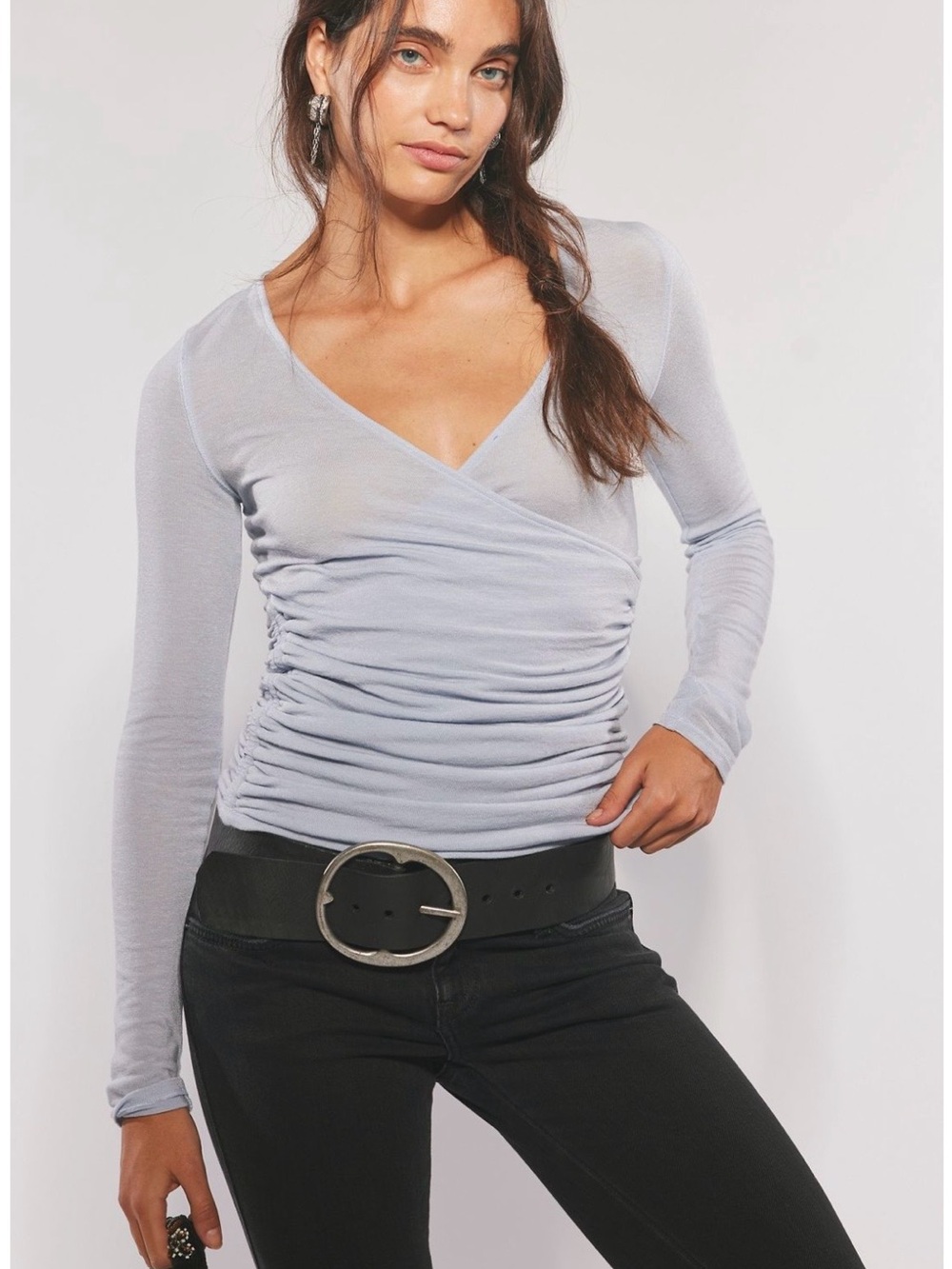 Free People - Peppermint Long
Sleeve Top - L